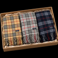 B*rberry Check Scarf Box
