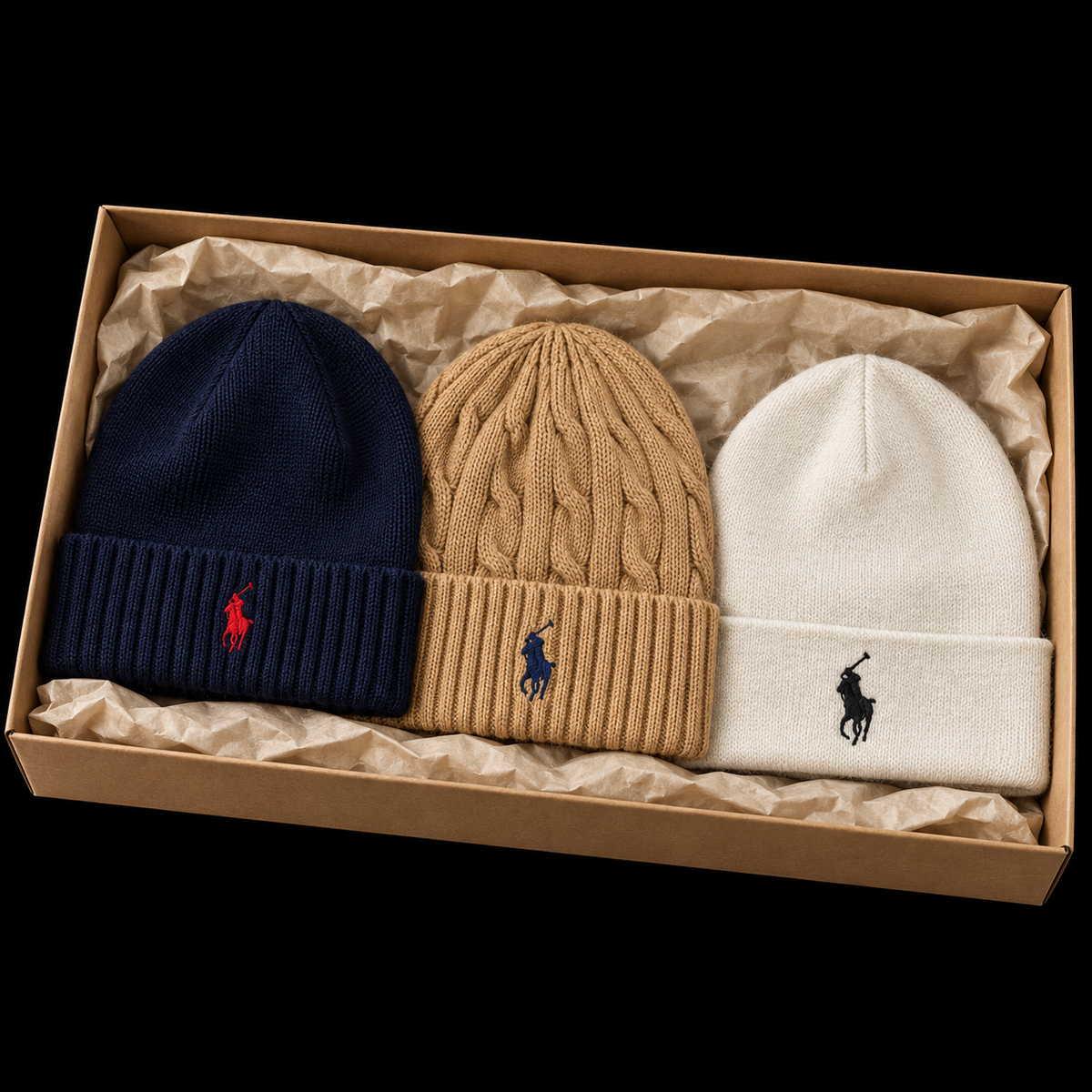 R*lph L*uren Winter Beanie Box